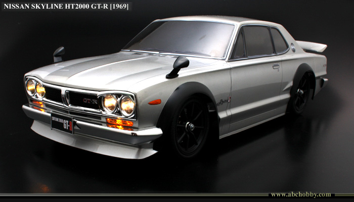 NISSAN SKYLINE HT2000 GT-R WITH CHROME PLATING PARTS