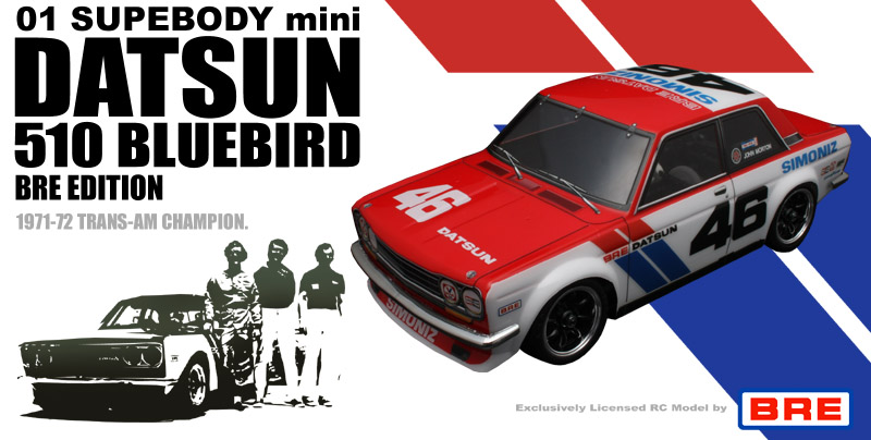 DATSUN 510BLUEBIRD BRE EDITION