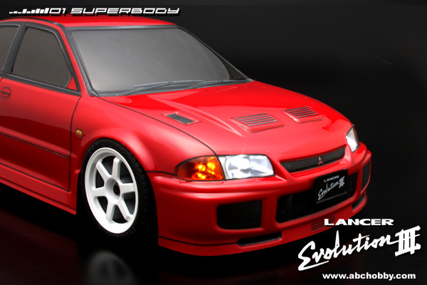  III ABC HOBBY 01superbody MITSUBISHI LANCER EVOLUTION 